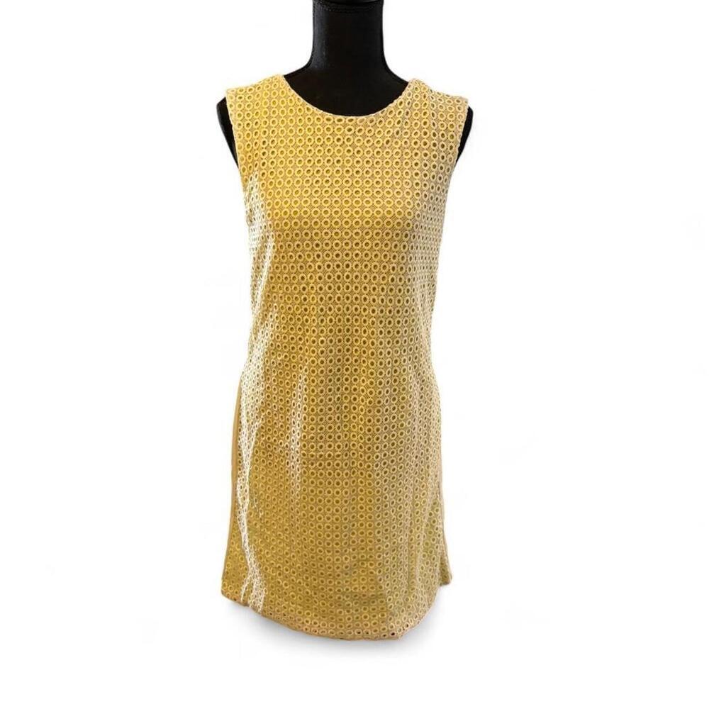Lucy & Co. lime green and white, gorgeous tie back dress Size Large - Picture 3 of 7